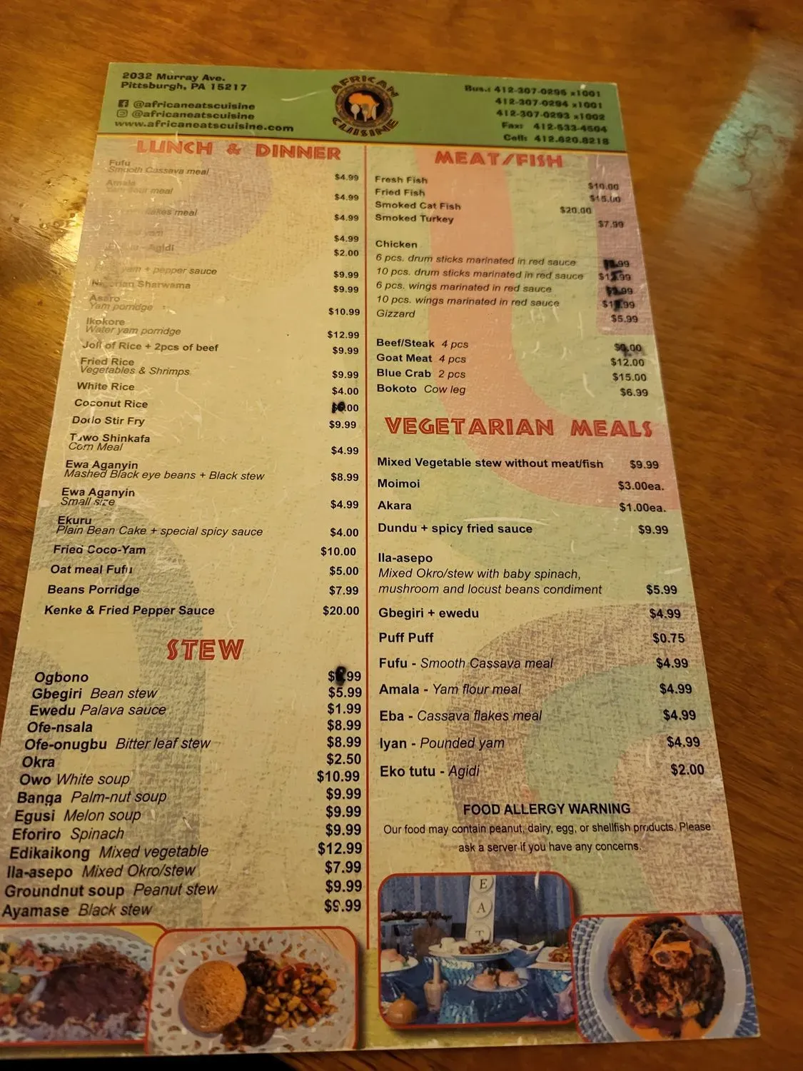 Menu 3