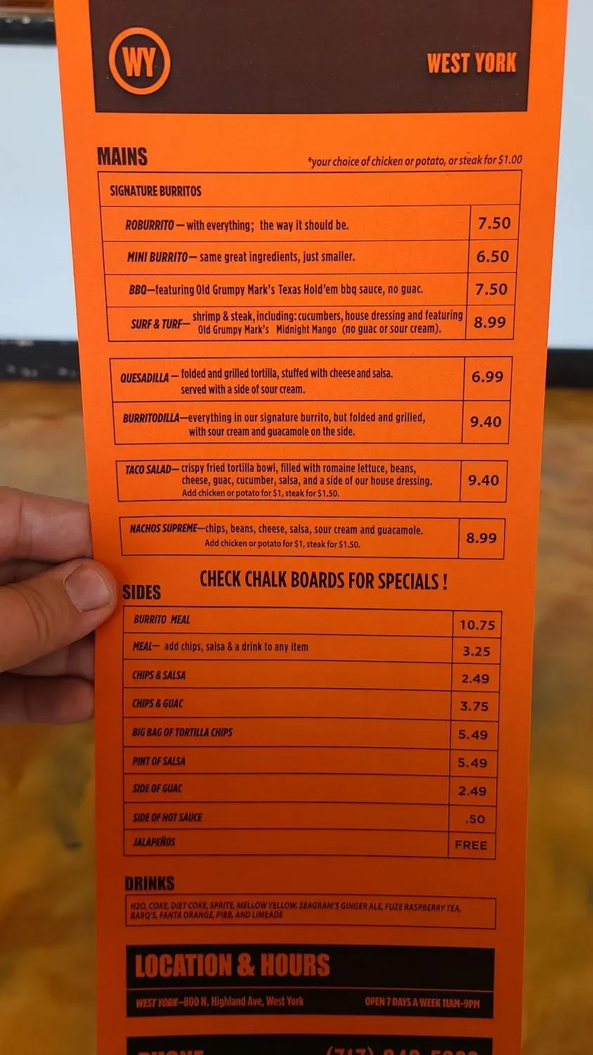 Menu 3