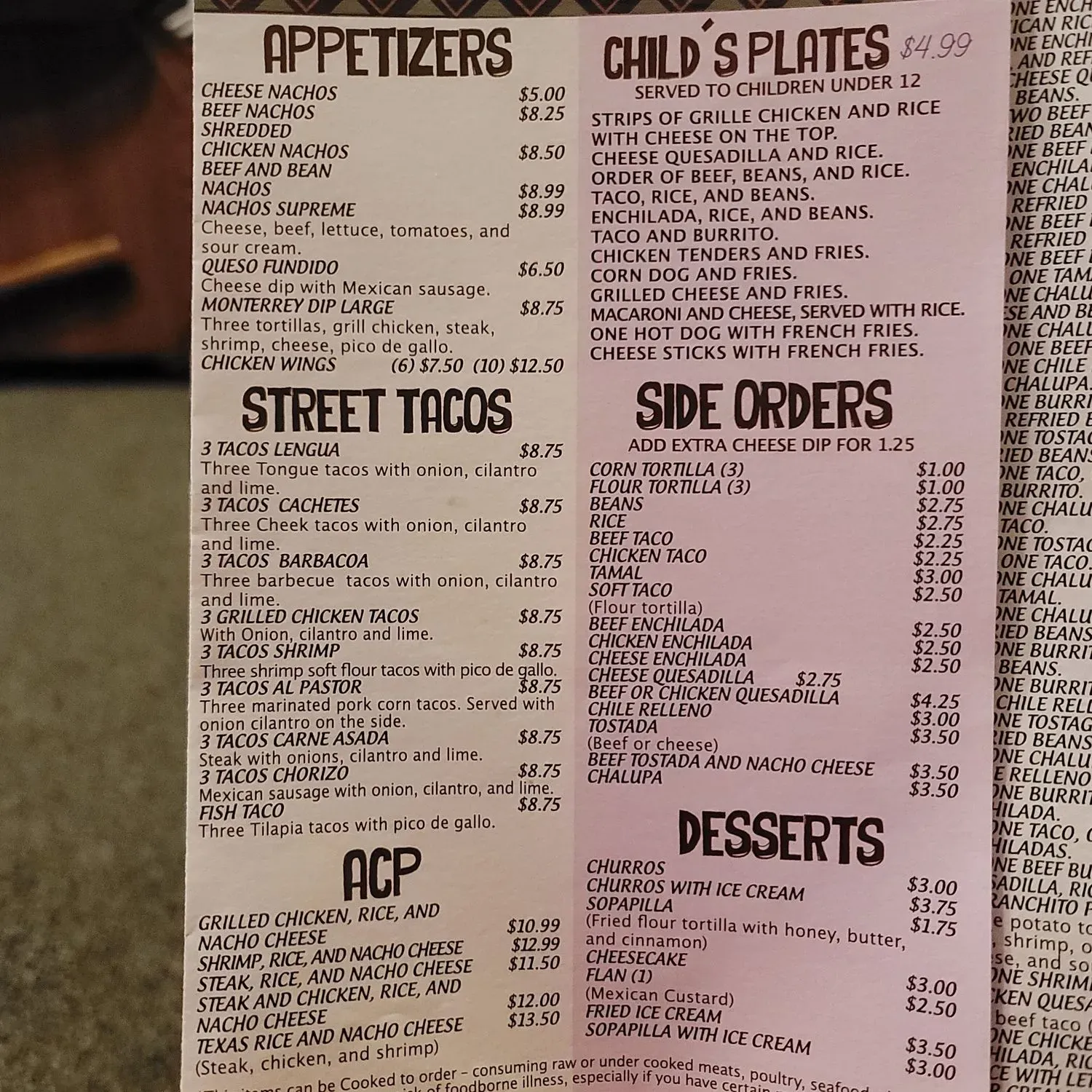 Menu 4