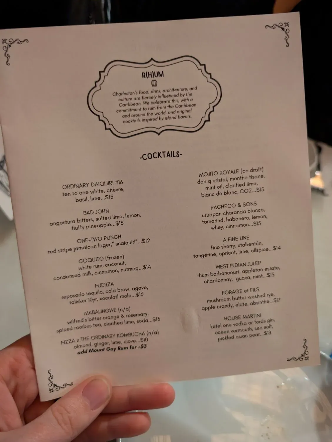 Menu 6