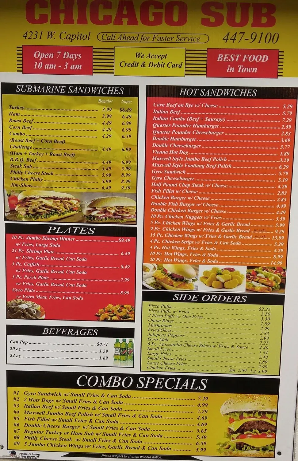 Menu 4