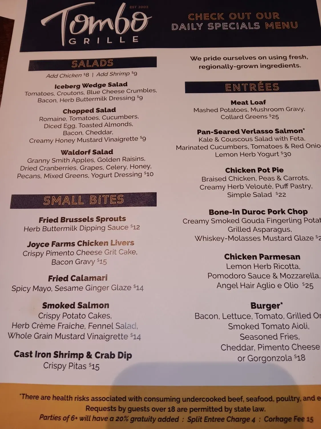 Menu 4