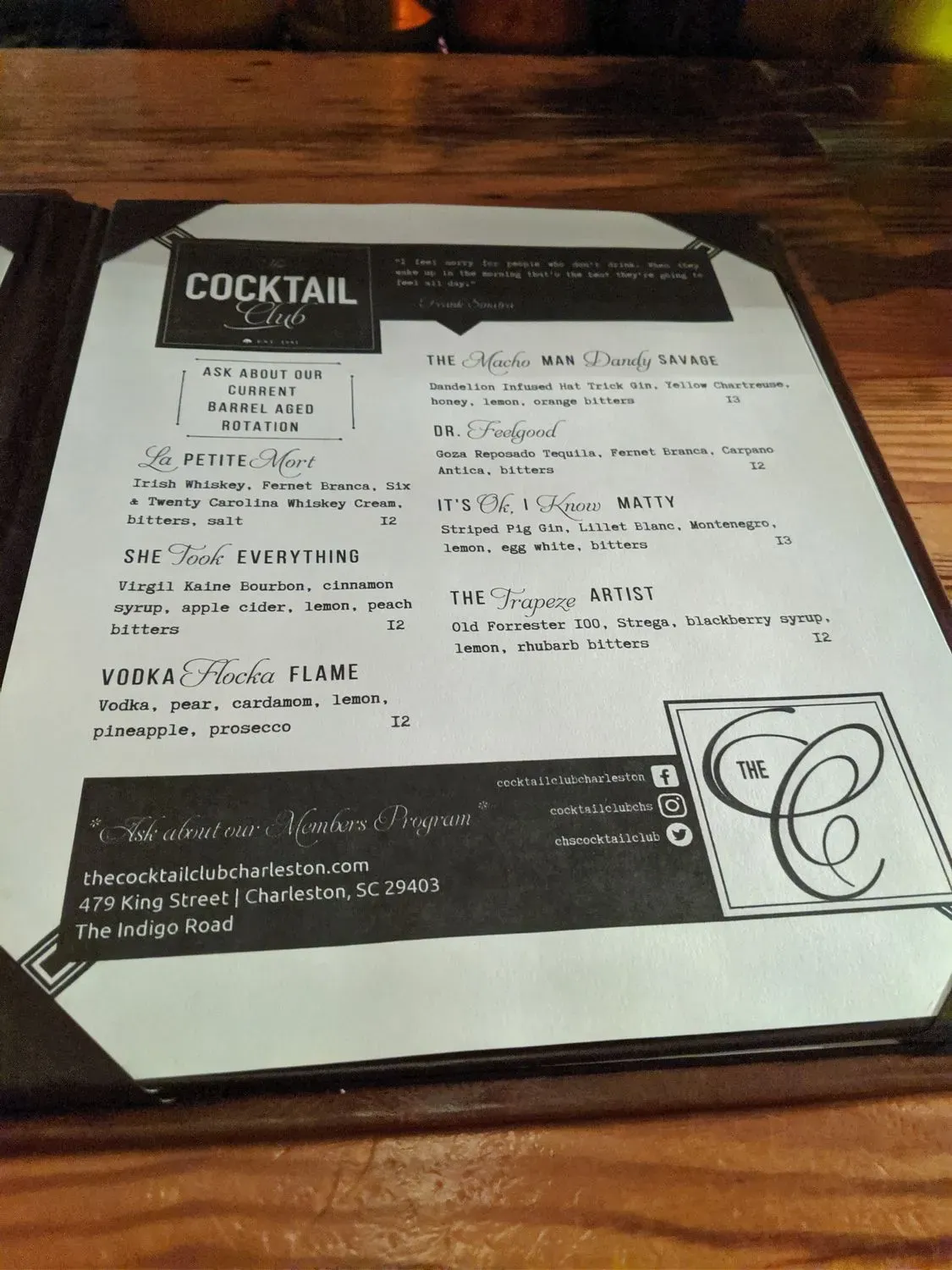 Menu 6