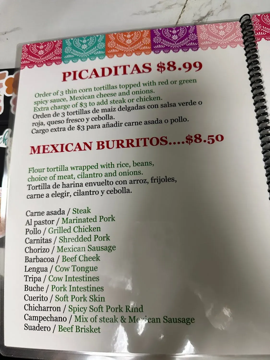 Menu 4