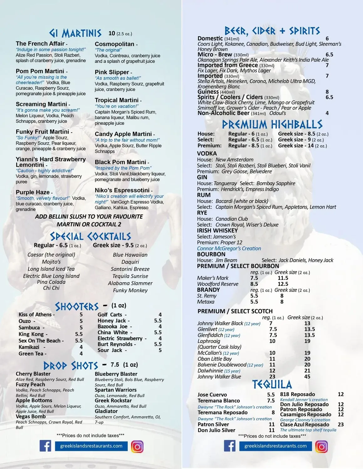 Menu 3