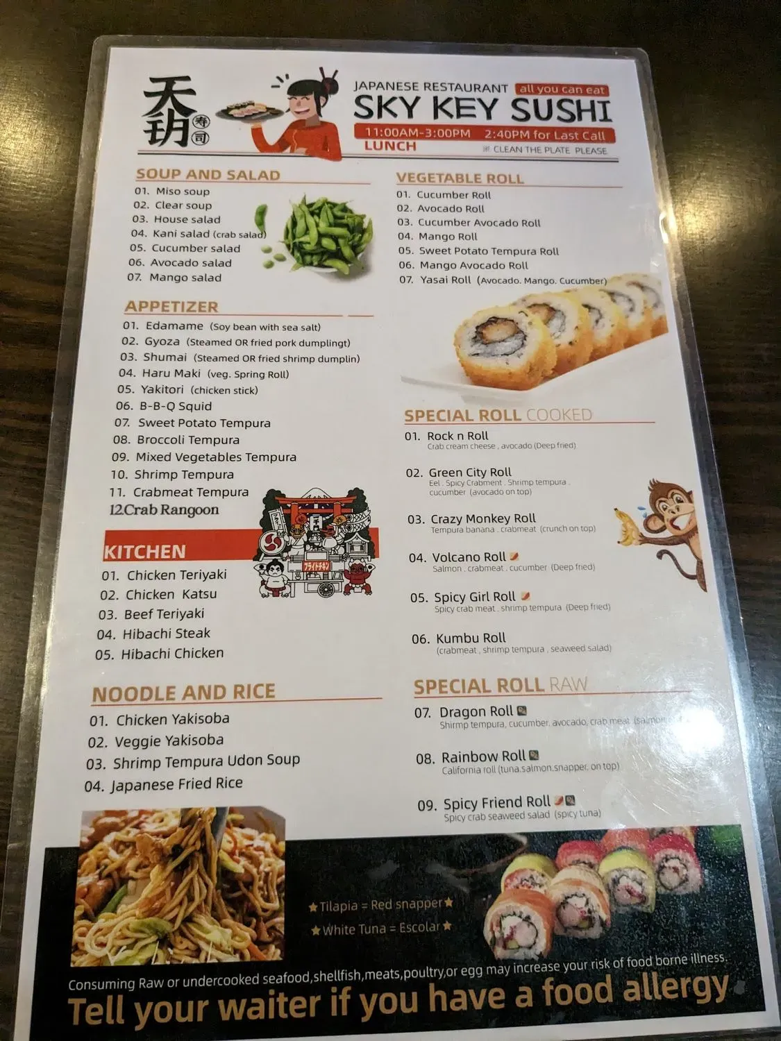 Menu 4