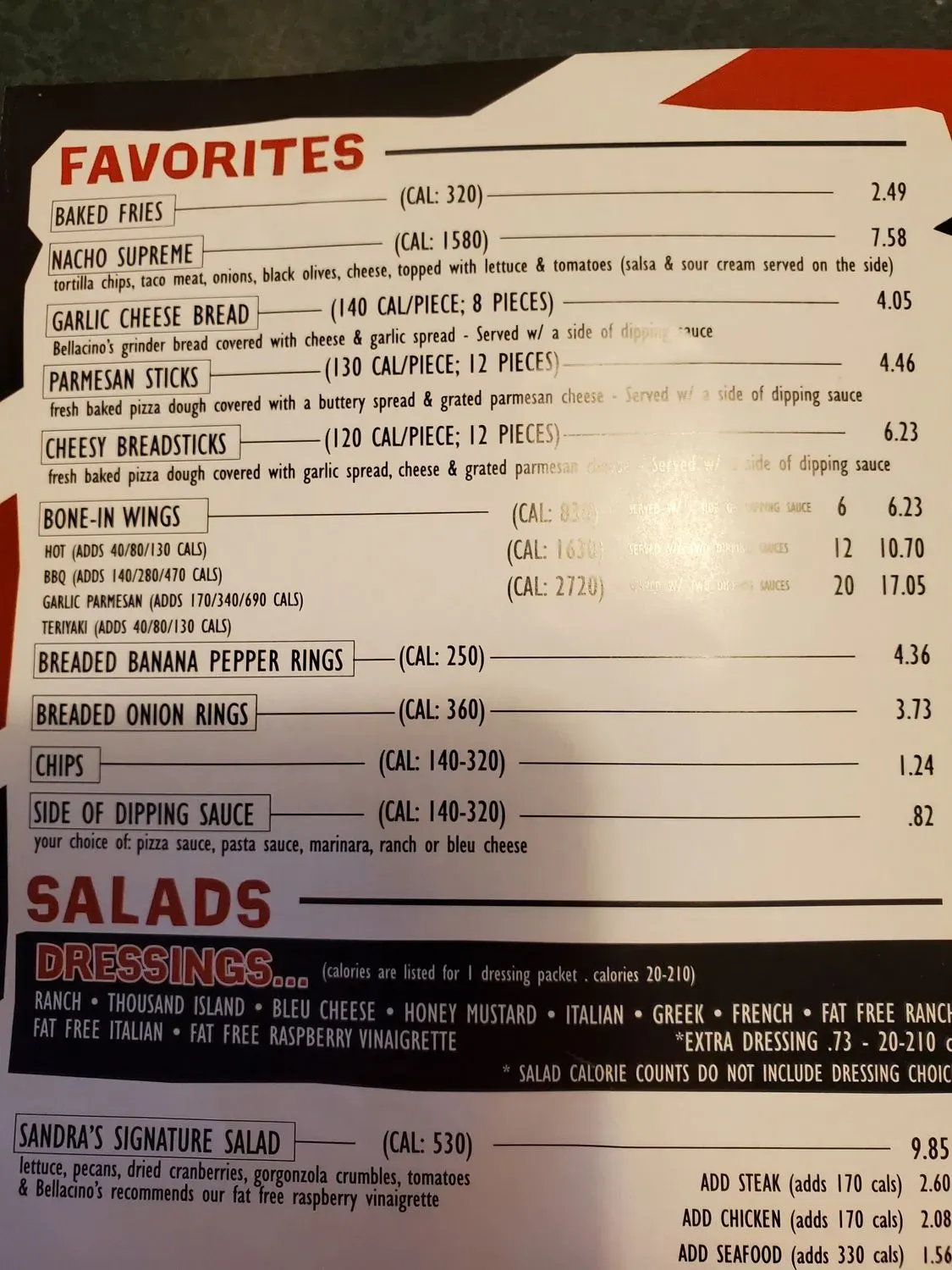 Menu 4