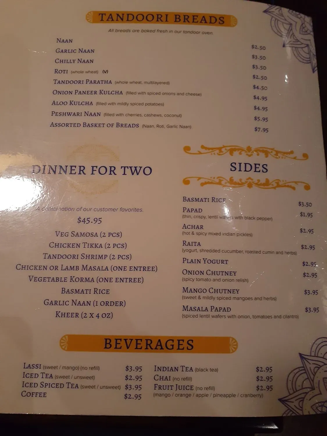 Menu 6