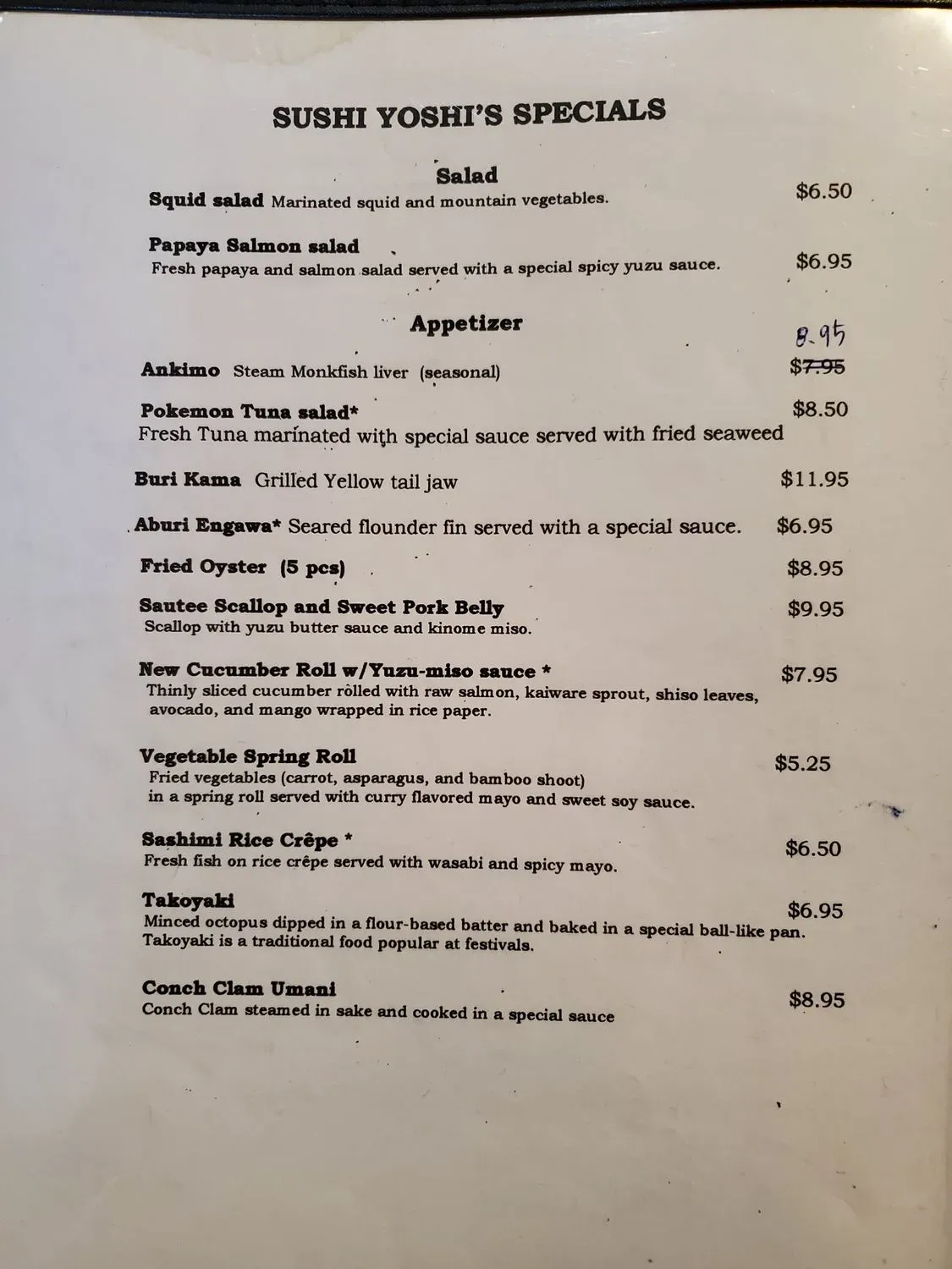 Menu 4