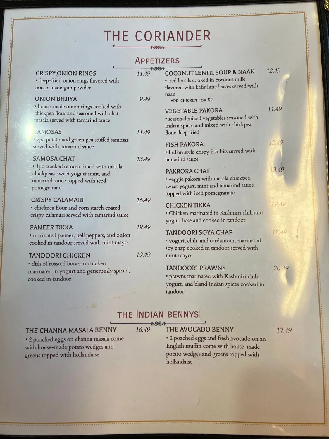 Menu 4