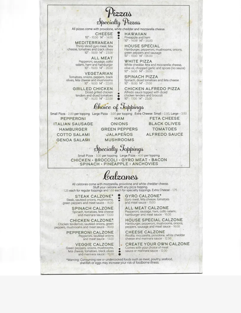 Menu 3