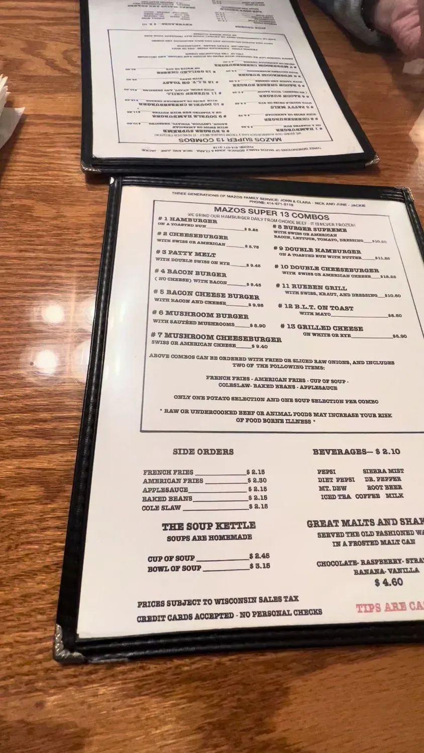 Menu 4