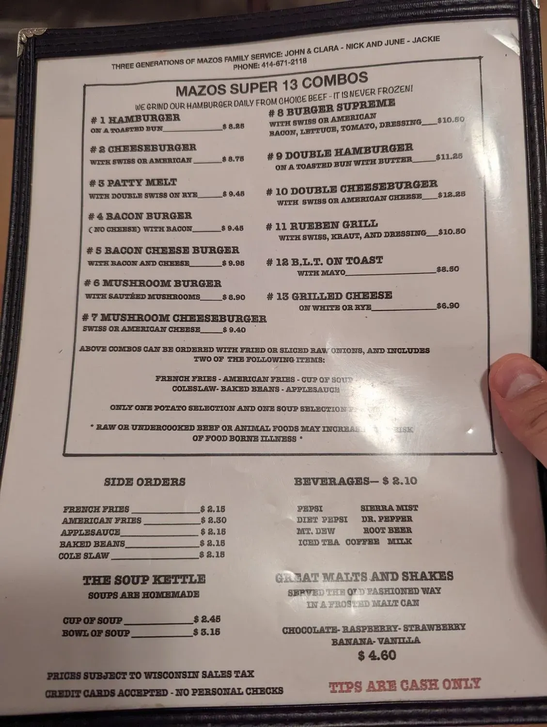 Menu 3