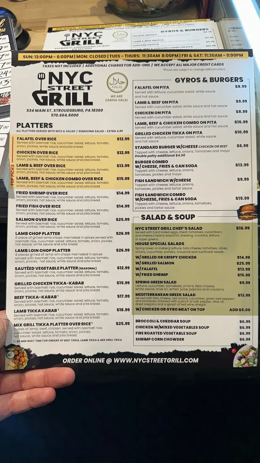 Menu 6