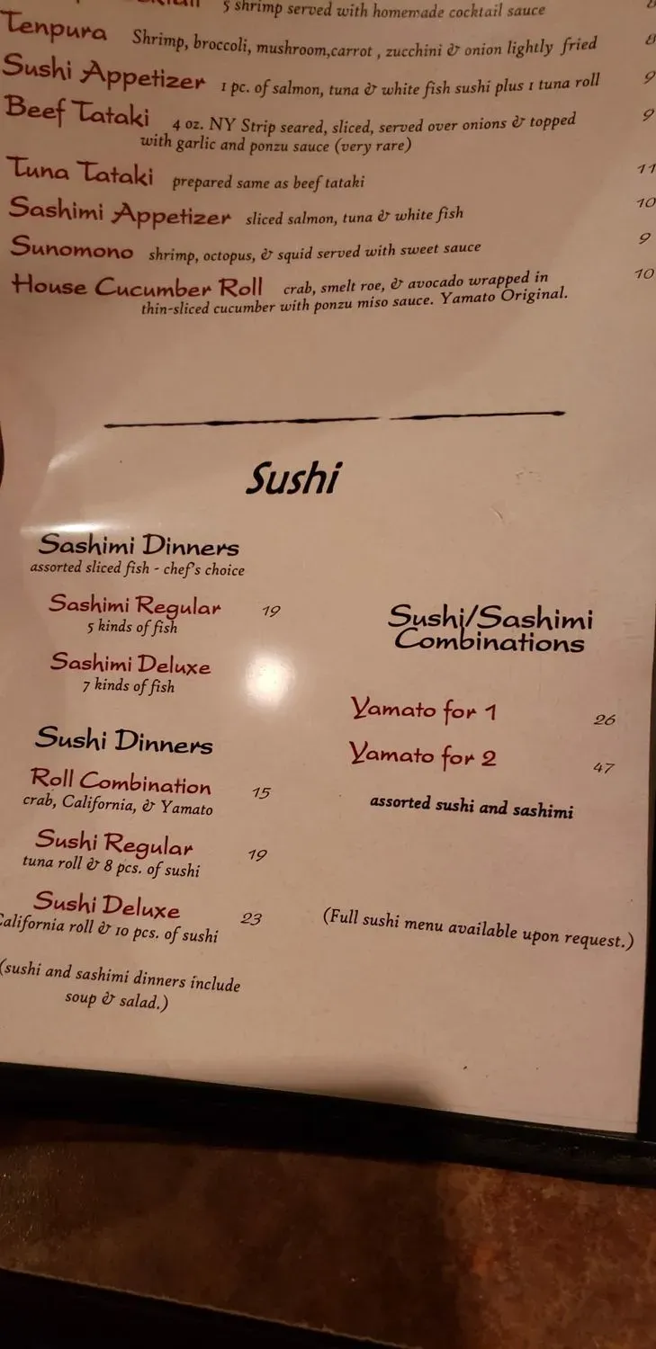 Menu 6