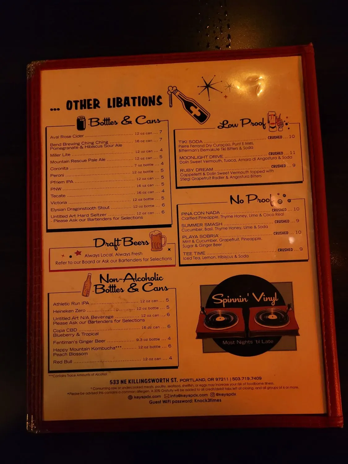 Menu 4