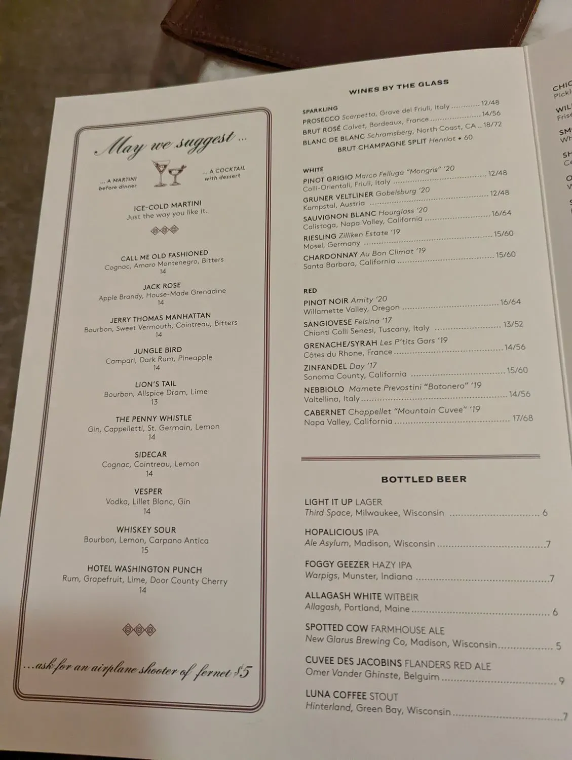 Menu 4