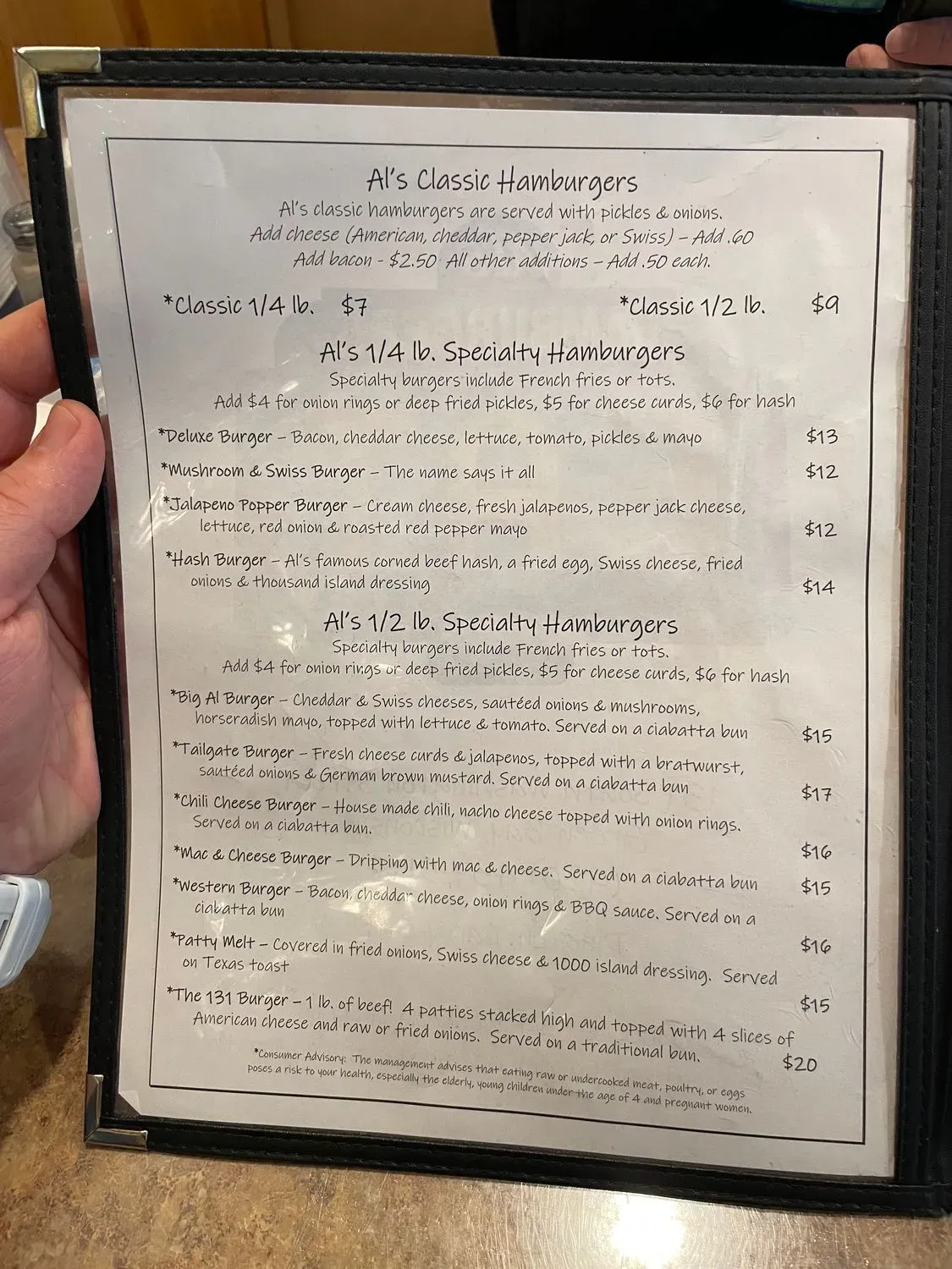 Menu 6