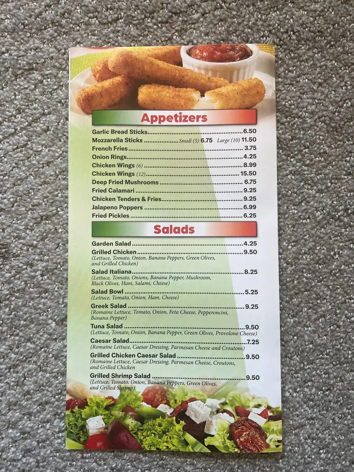 Menu 3