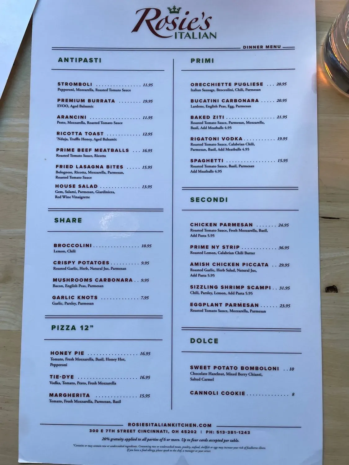 Menu 4