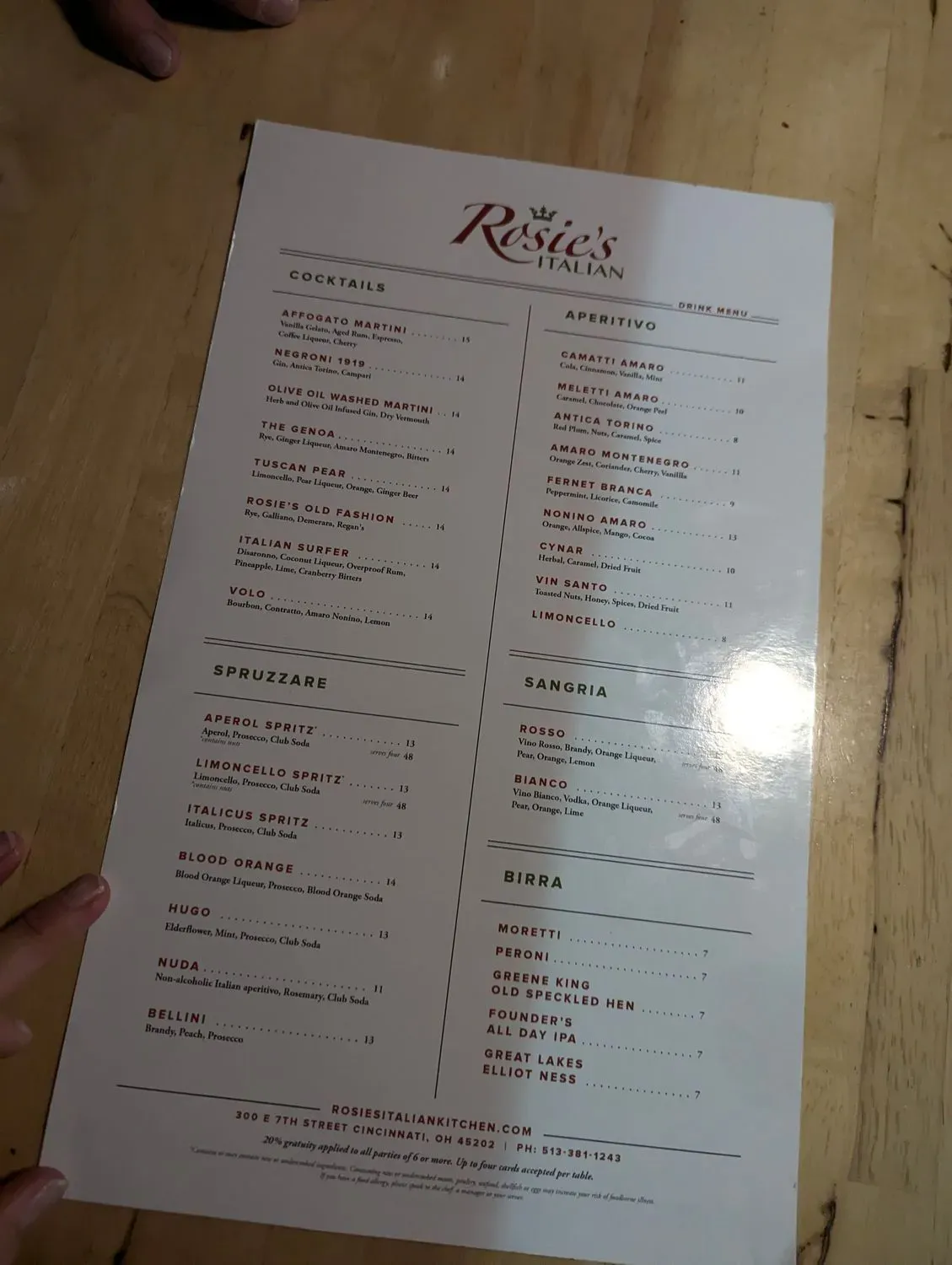 Menu 6