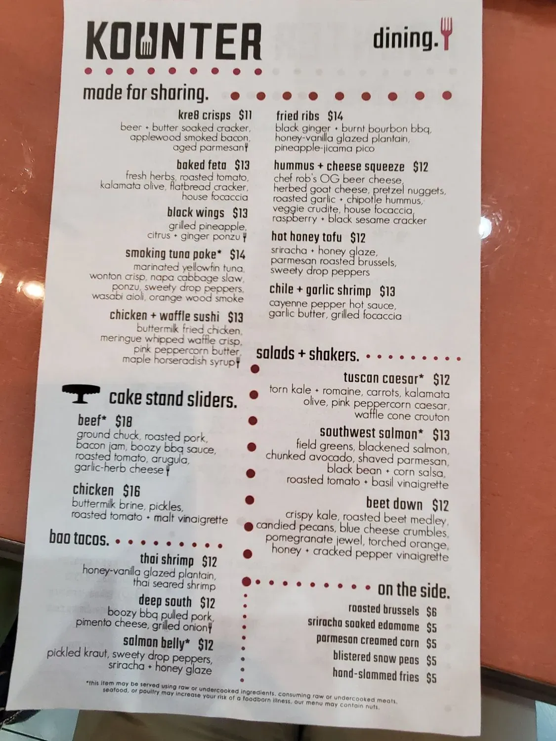 Menu 3