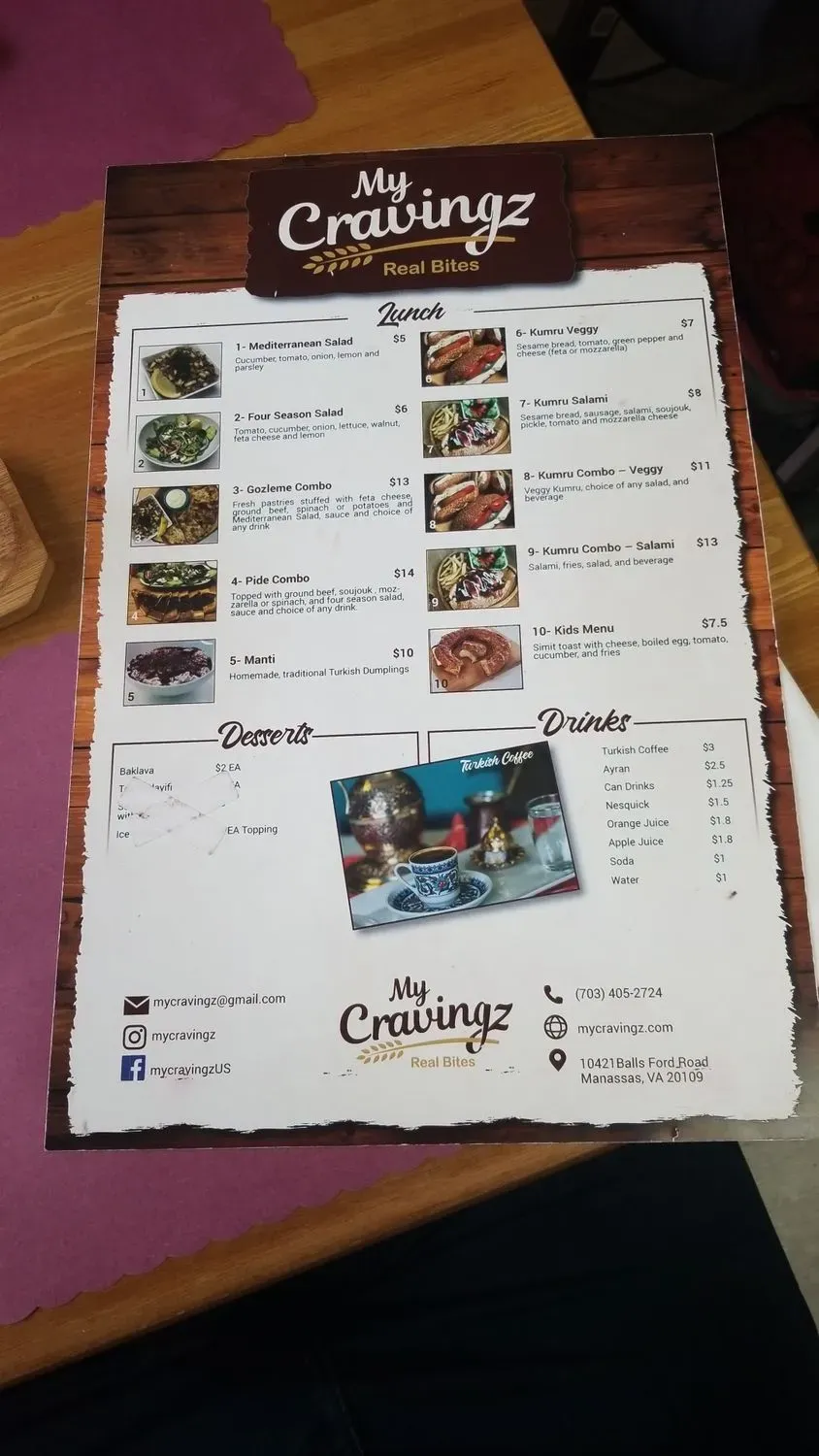 Menu 3