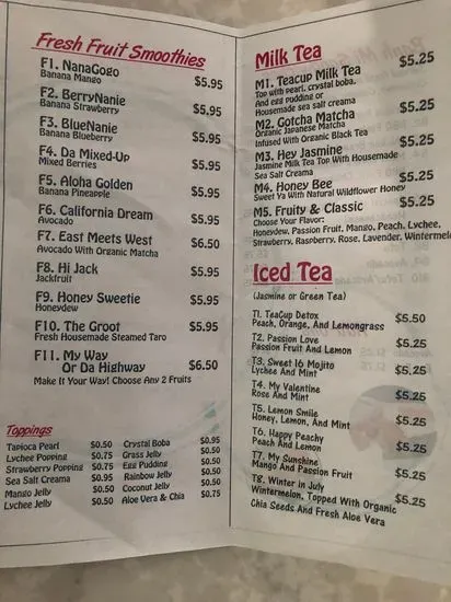 Menu 6