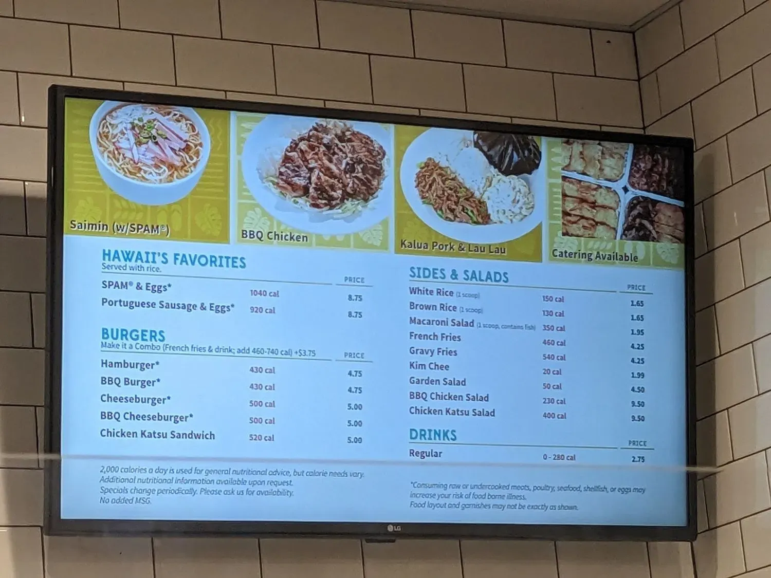 Menu 4