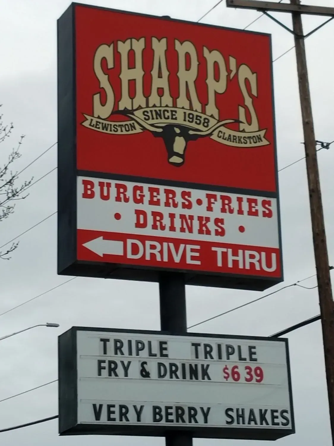 Sharp's Burger Ranch Menu - Updated October 2025
