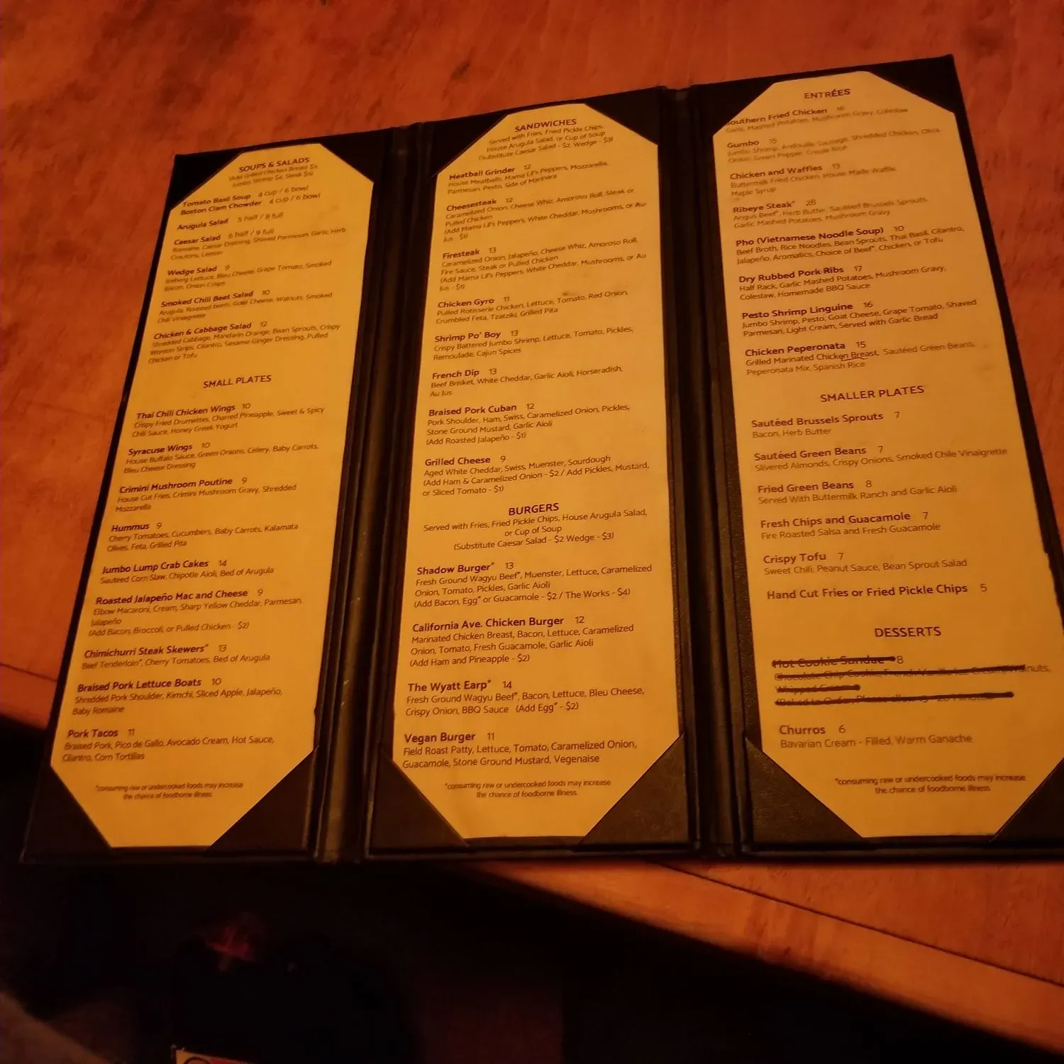 Menu 6