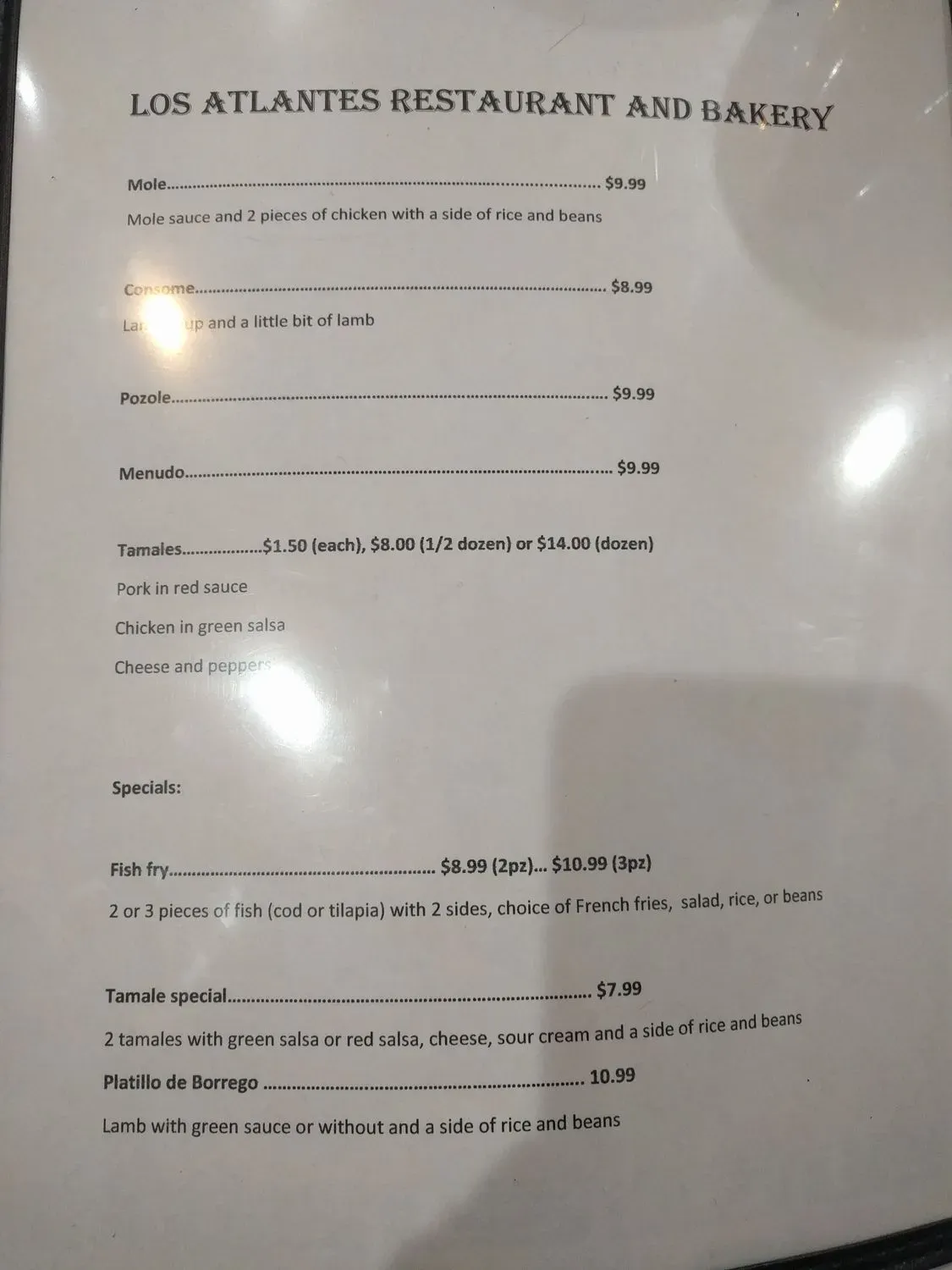 Menu 3