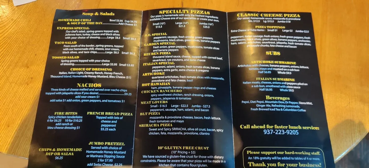 Menu 6