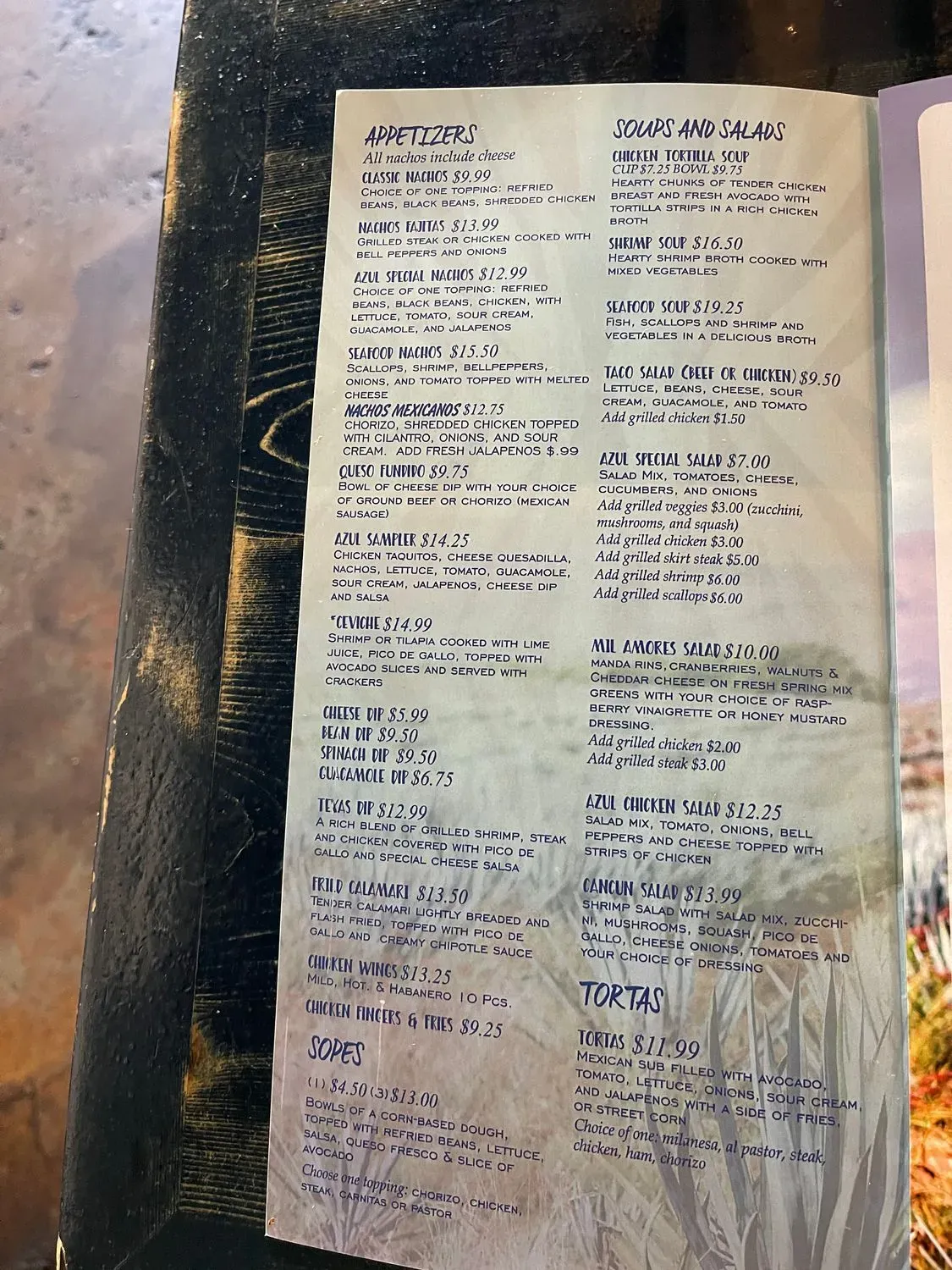 Menu 3