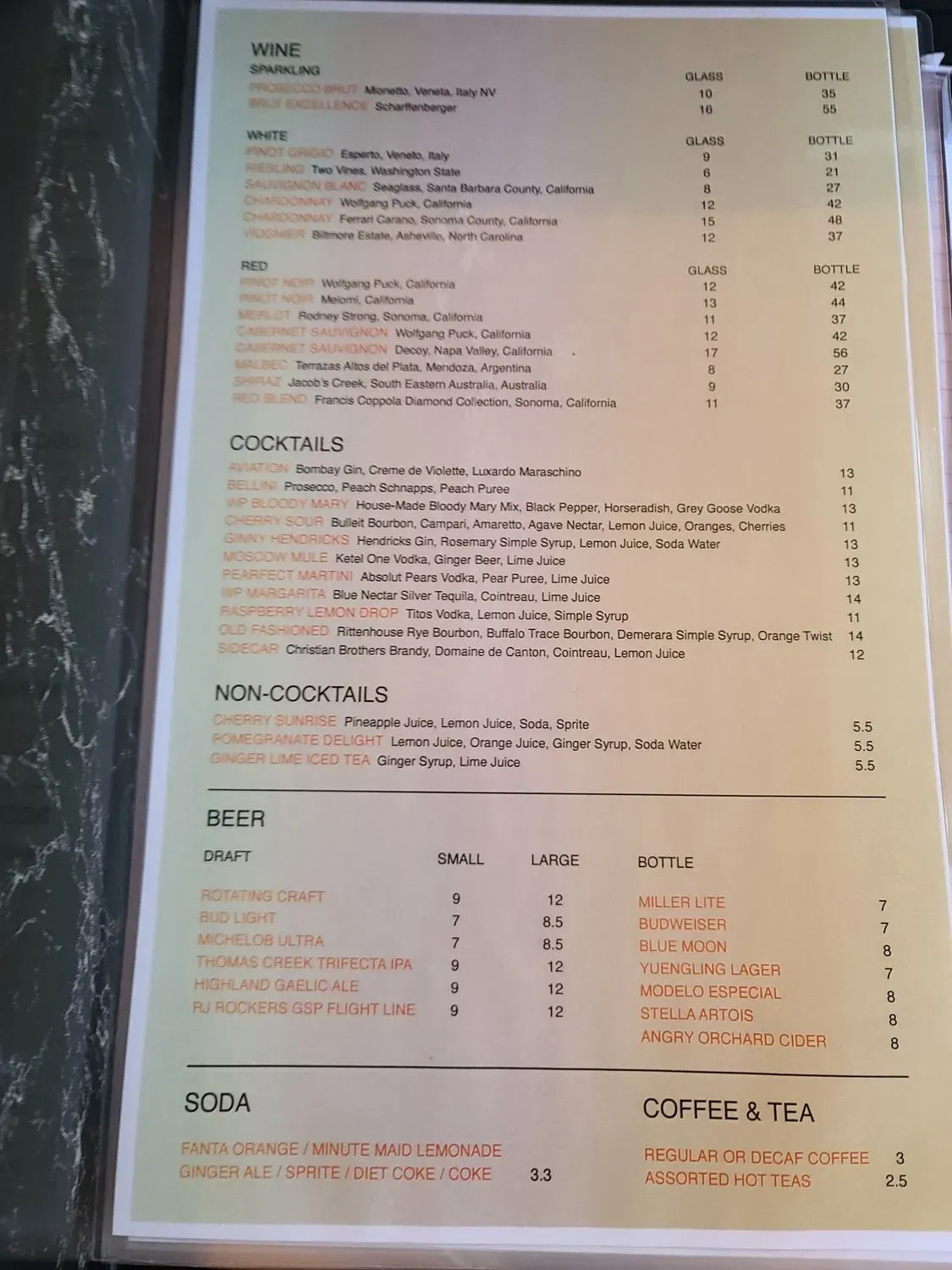 Menu 4