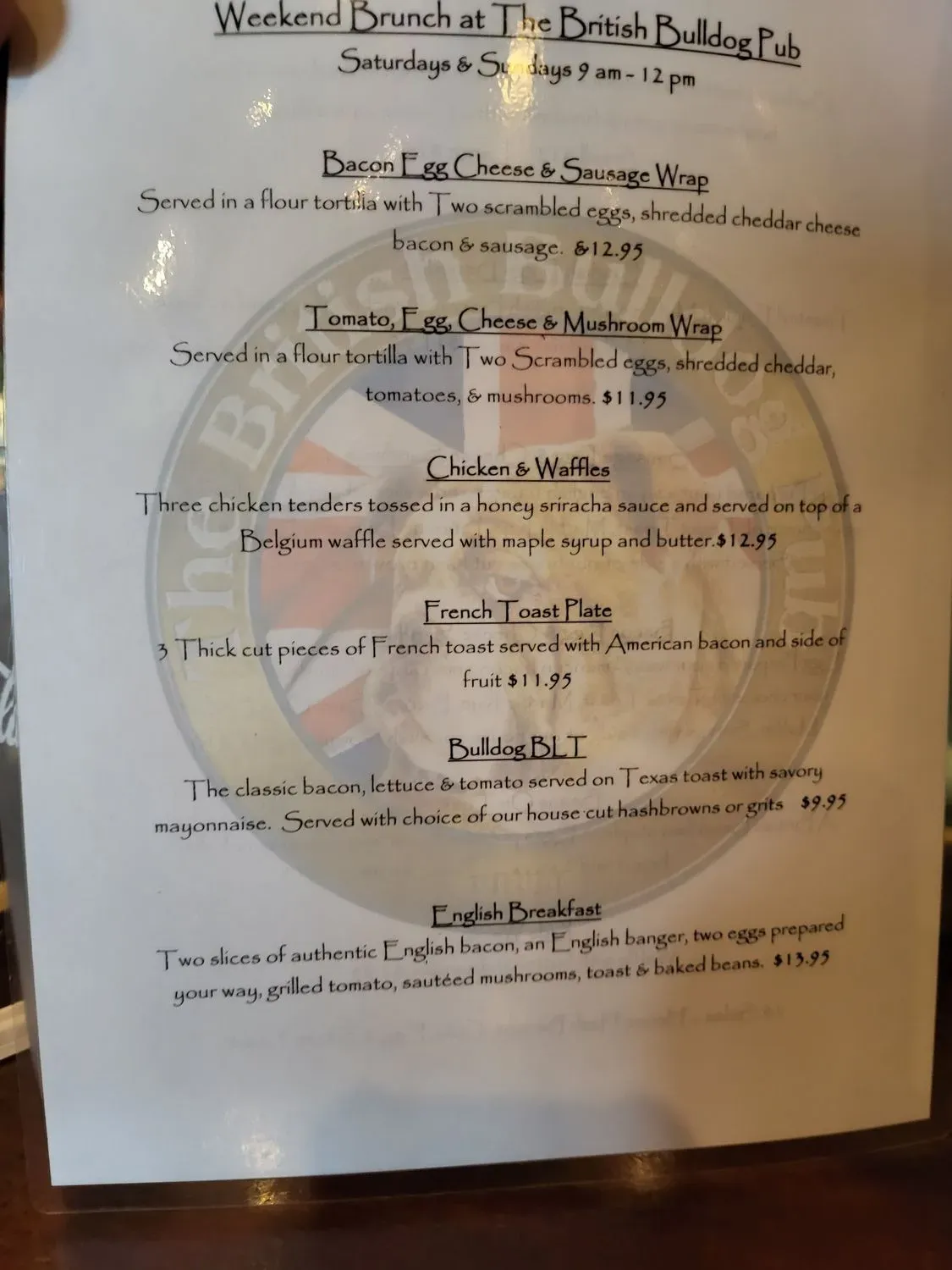 Menu 6