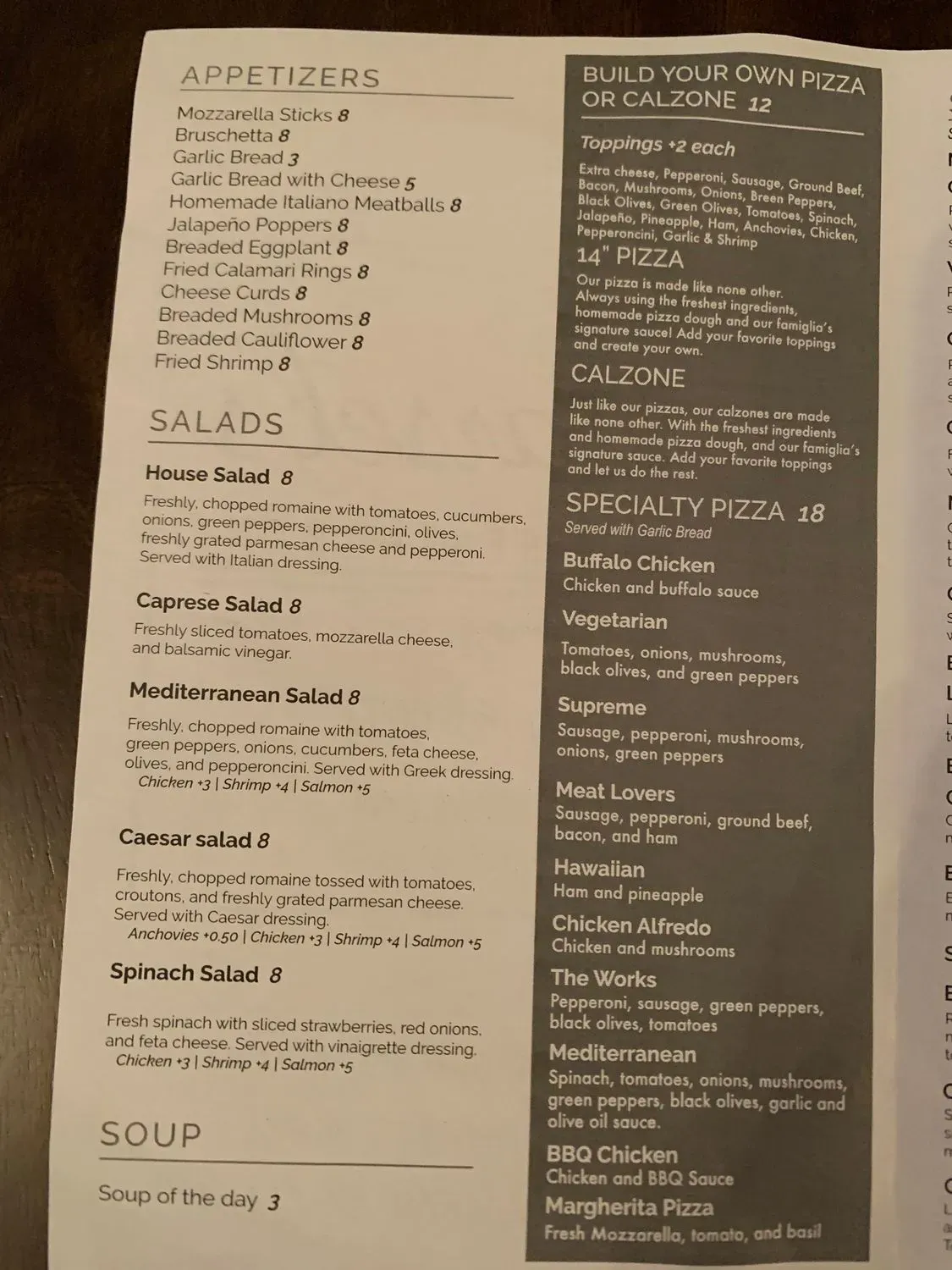 Menu 3