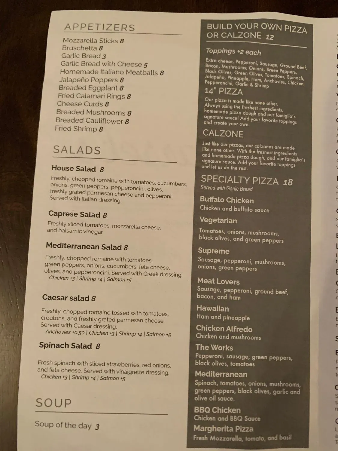 Menu 3