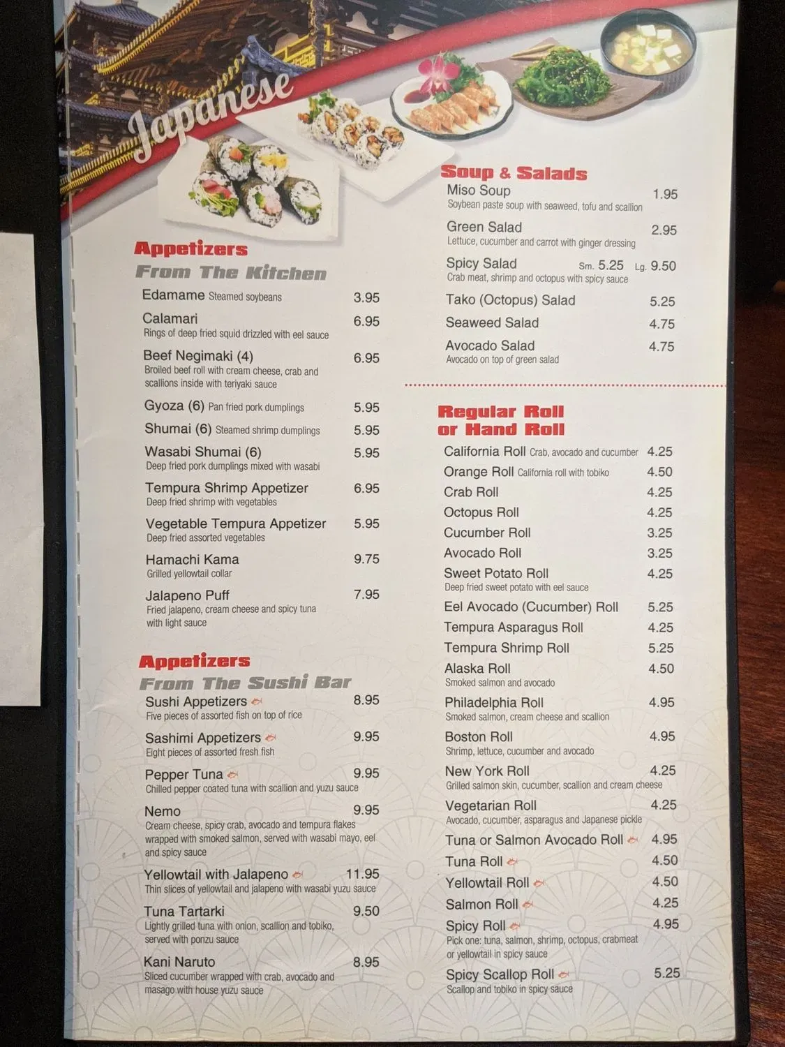 Menu 4