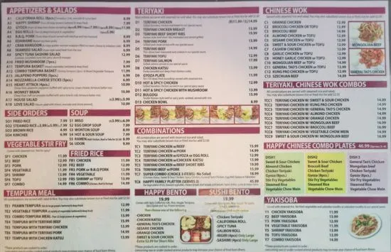 Menu 3