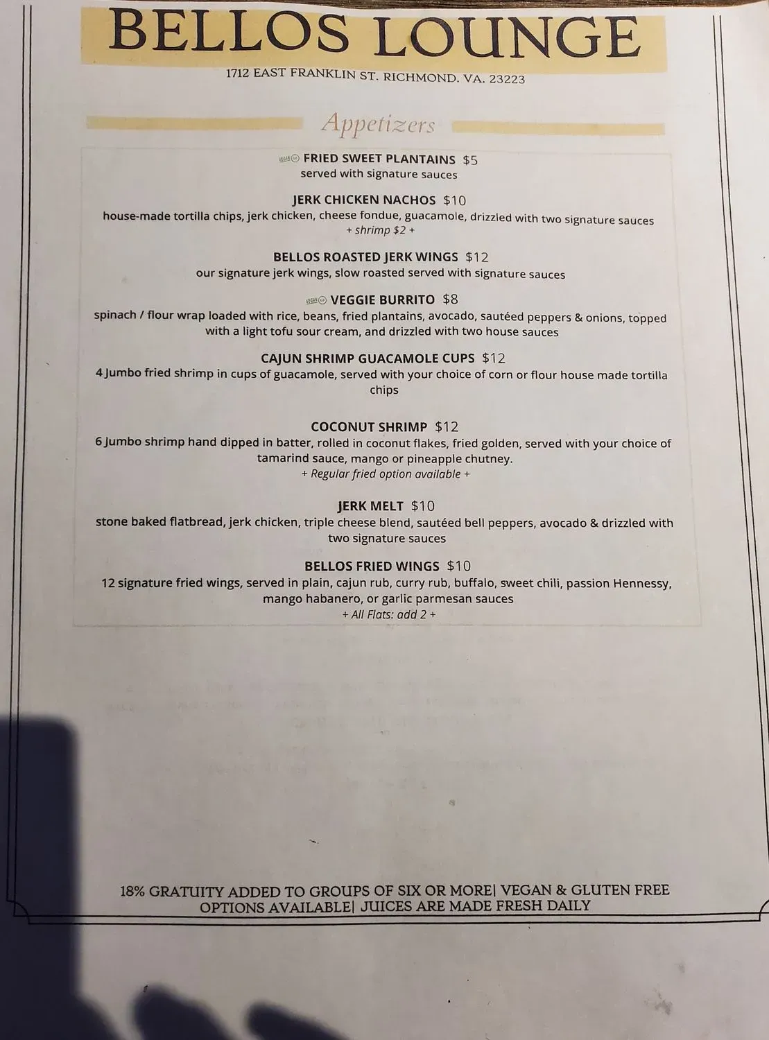 Menu 3