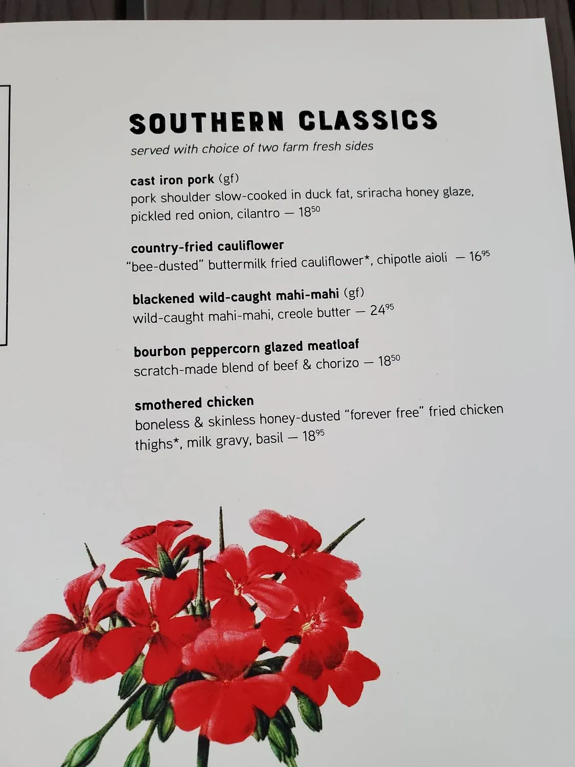 Menu 6