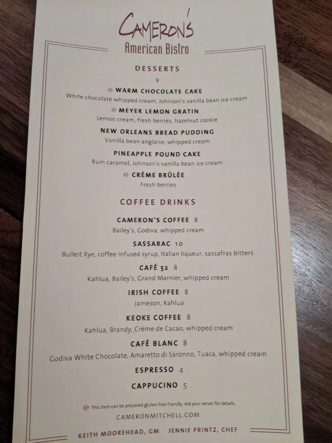 Menu 4