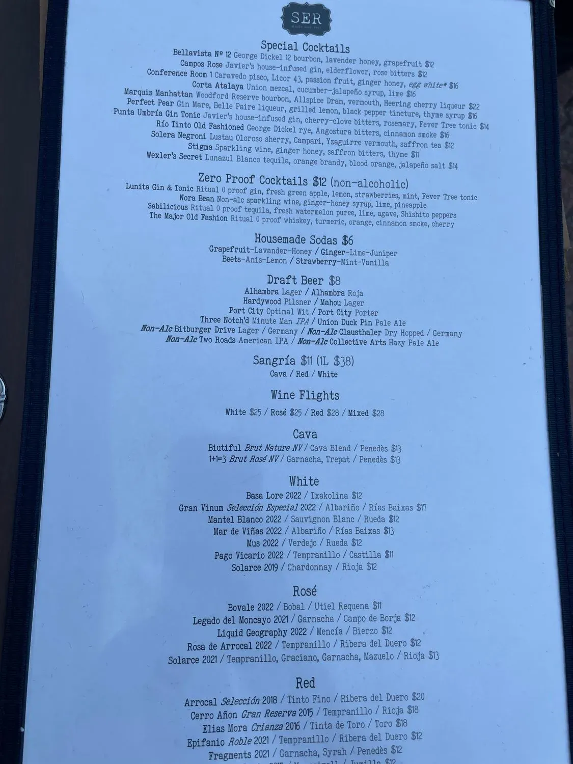 Menu 6