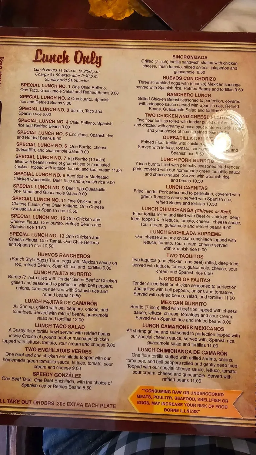 Menu 6