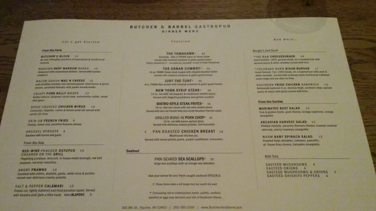 Menu 6