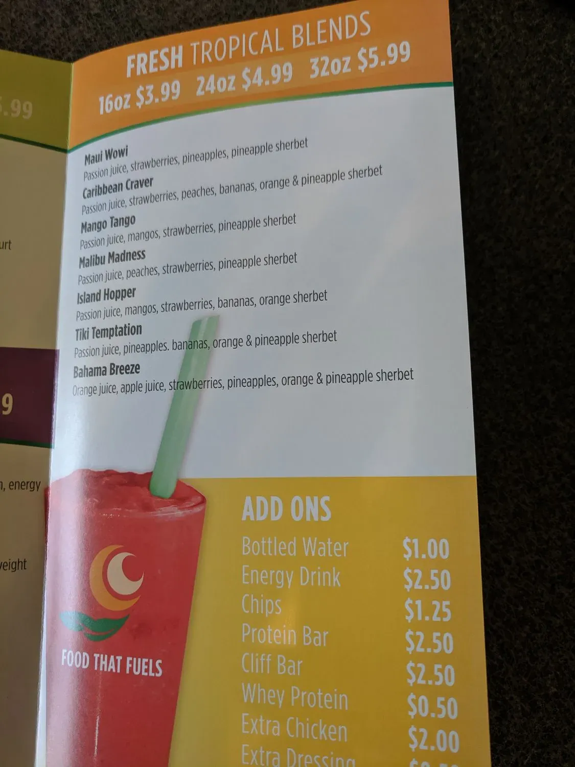 Menu 3