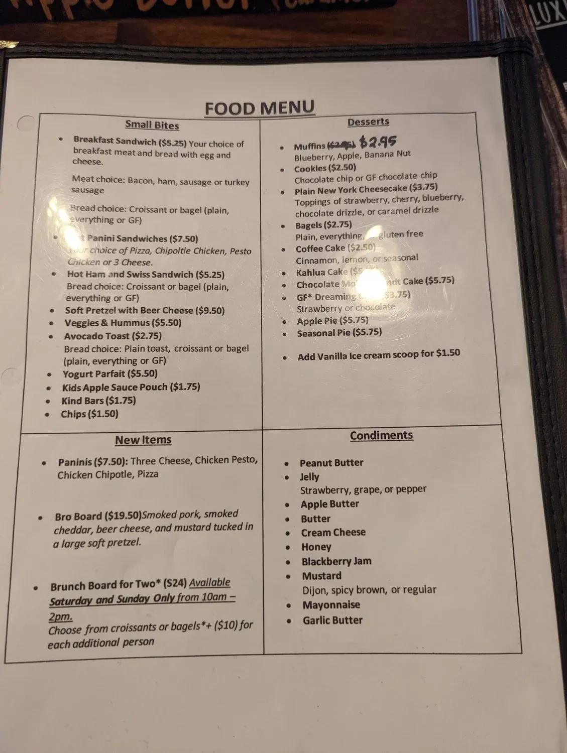 Menu 3