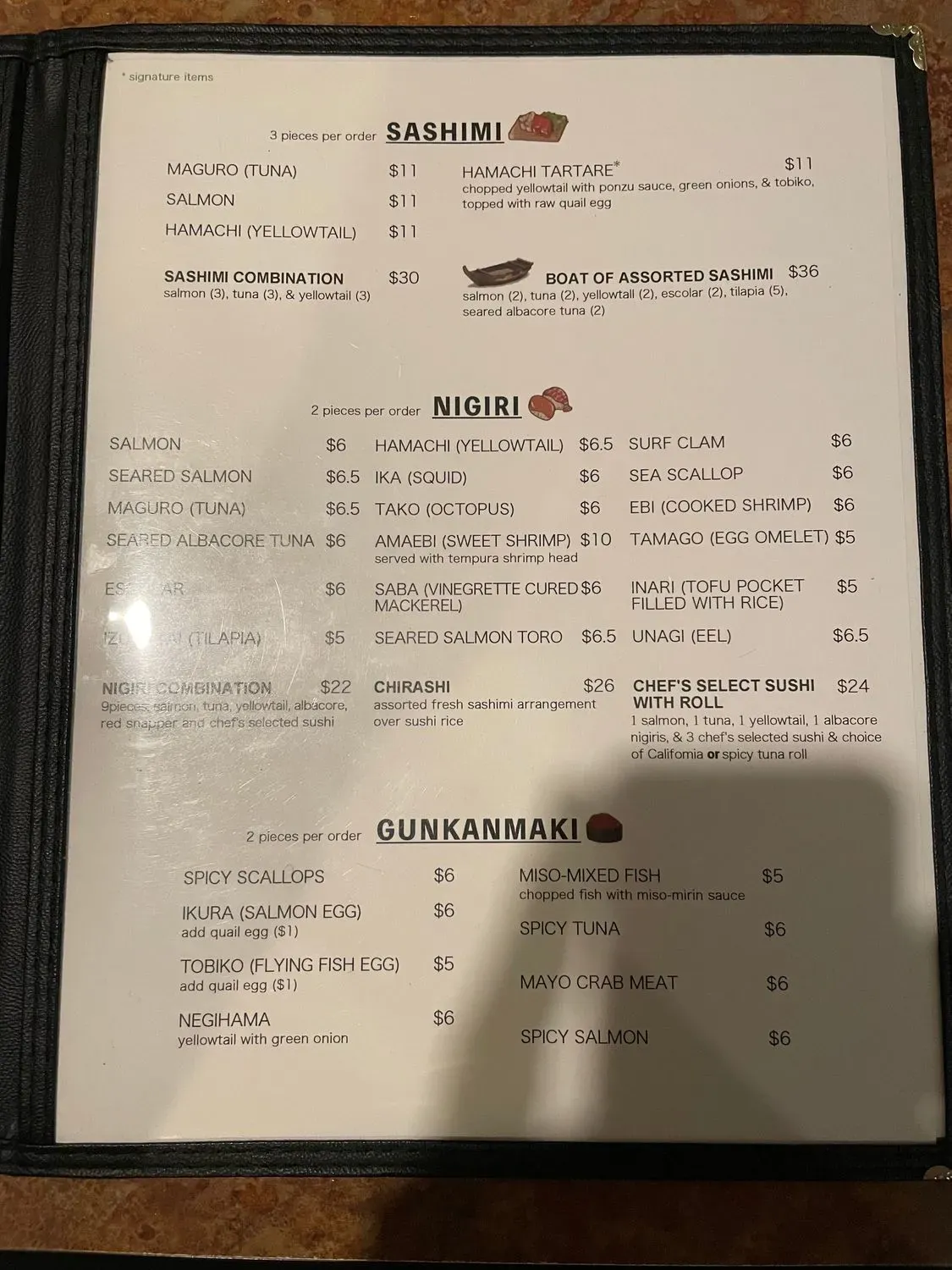 Menu 4