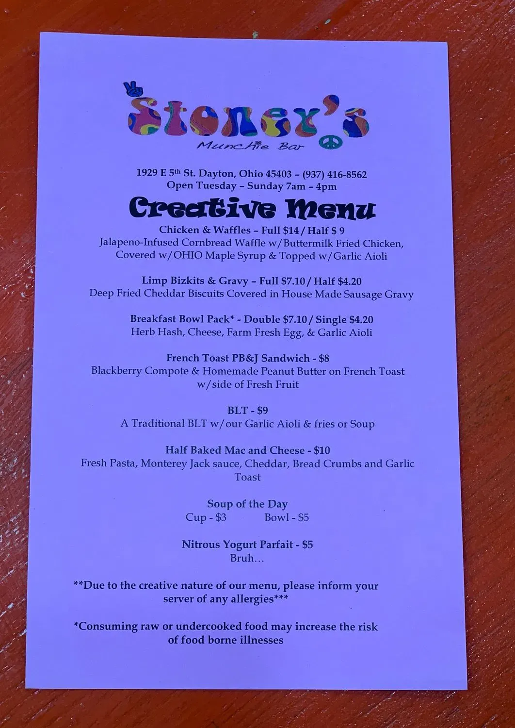 Menu 3